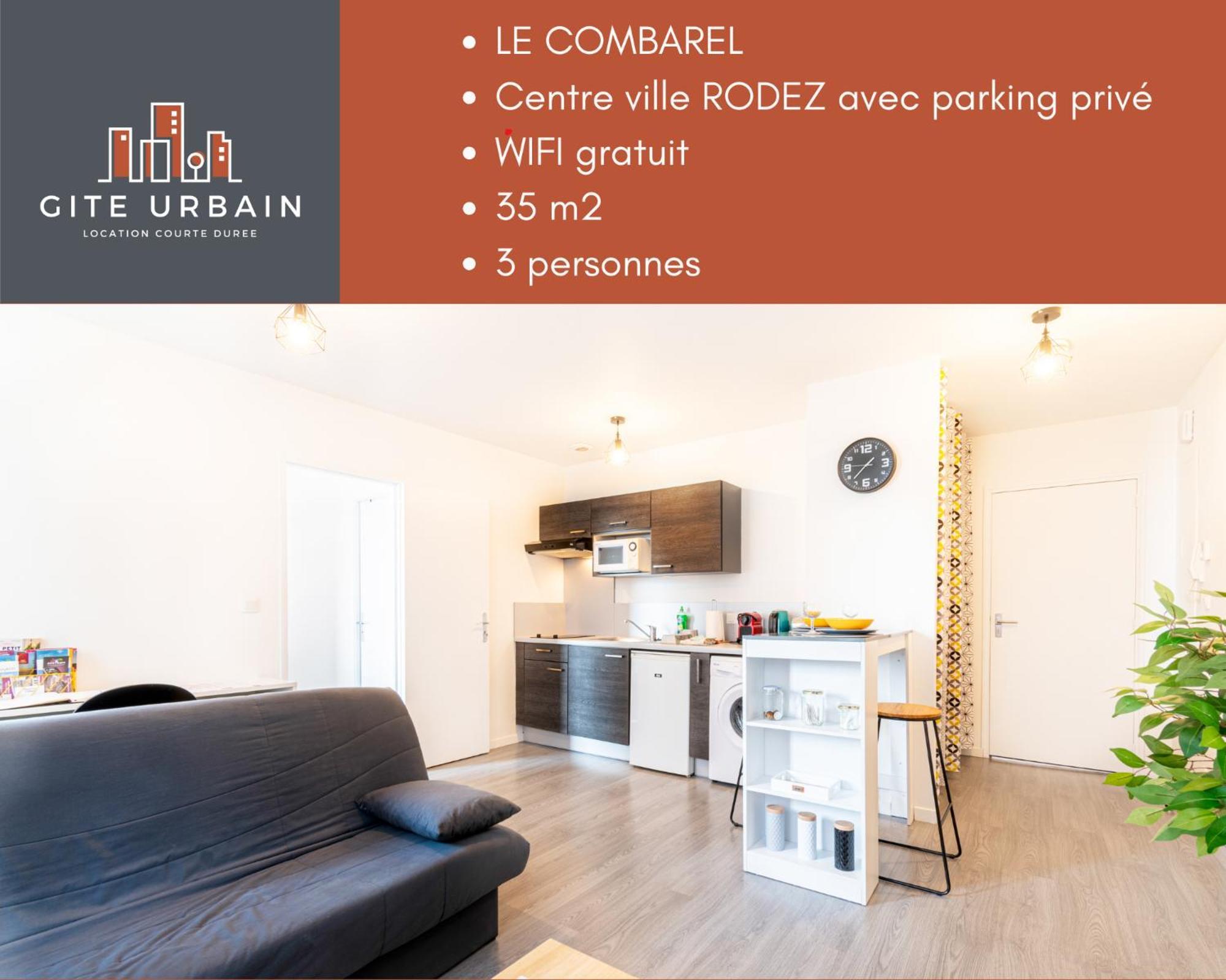 Le Combarel Apartment Rodez Ngoại thất bức ảnh